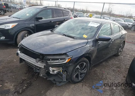 2022 Honda Insight Ex z USA, uszkodzony, nr VIN 19XZE4F51NE015723